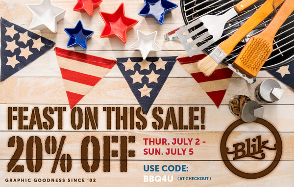 Happy 4th of July! Feast on this sale.