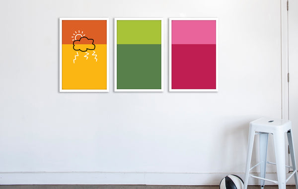 A new frame of reference: Introducing *Framed* Color Block Dry Erase.