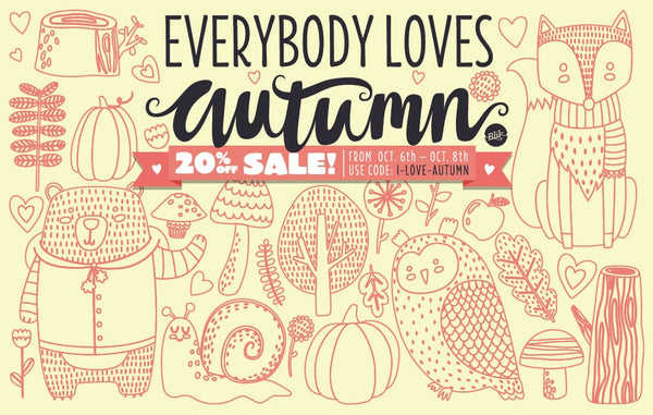 We love autumn sale! Take 20% off your order.