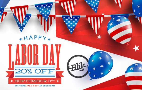 Labor Day sale: Kick up your feet and take a day off.