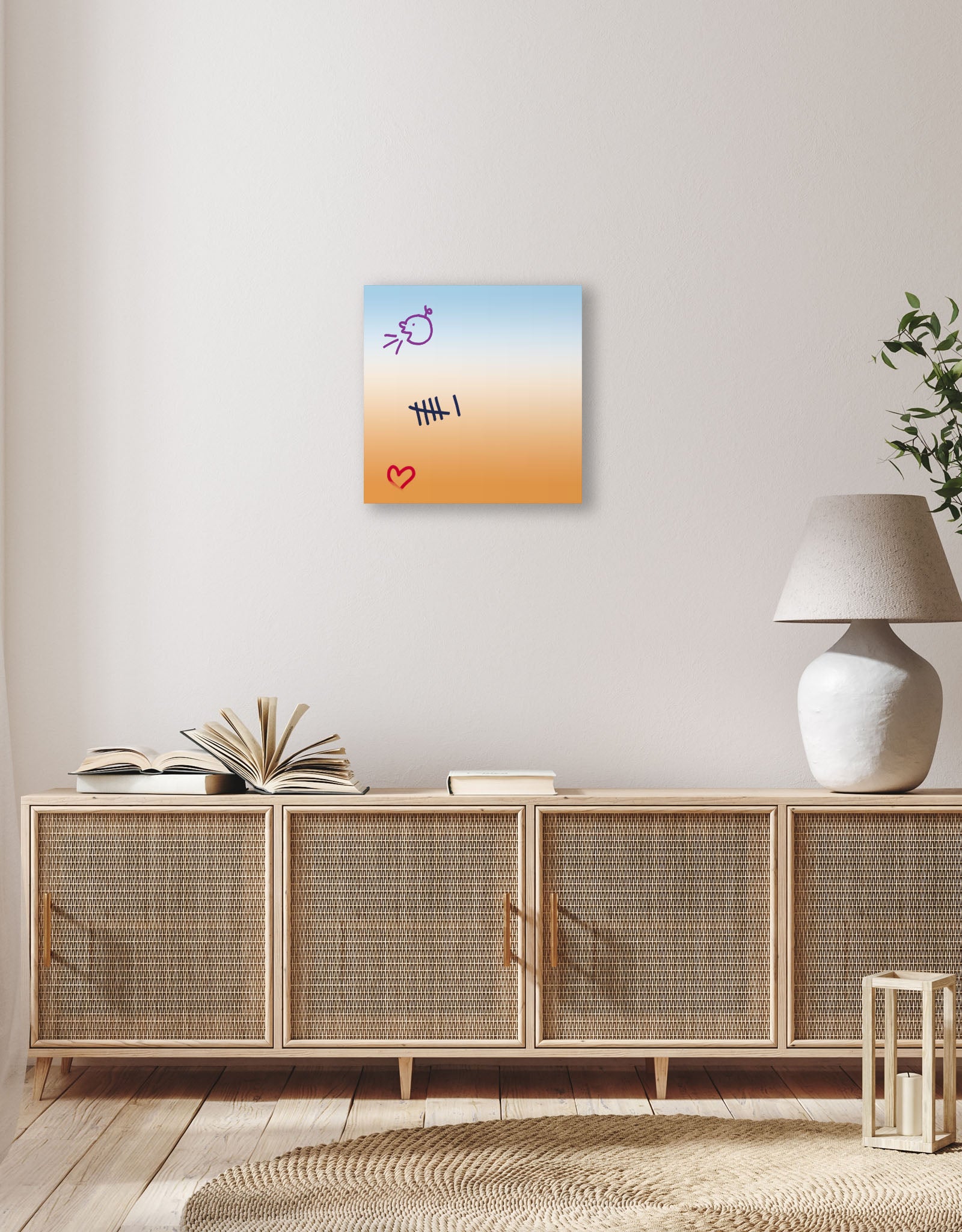 Dry Erase Magnet Board, Small