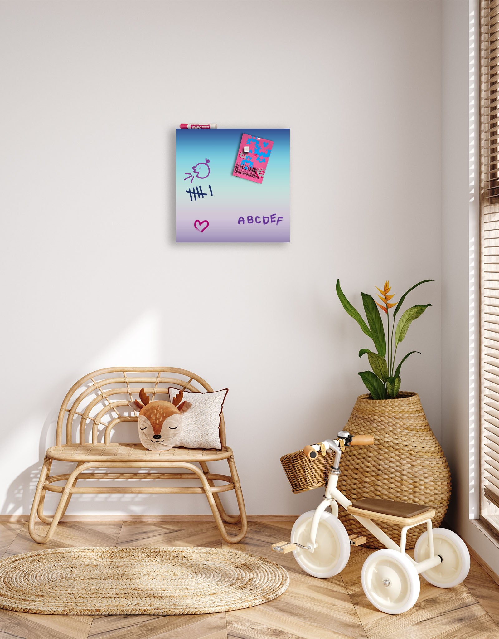 Dry Erase Magnet Board, Small