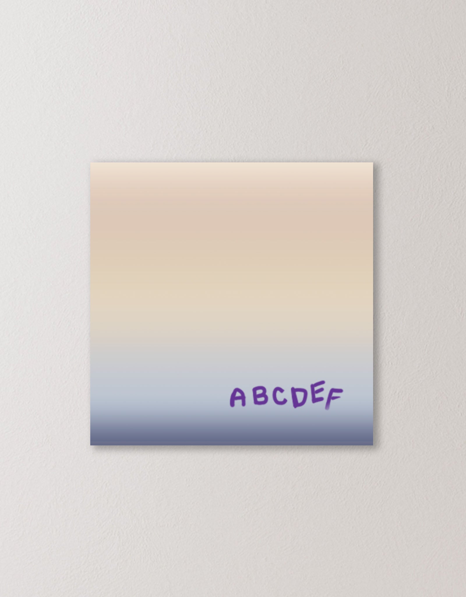 Dry Erase Magnet Board, Small