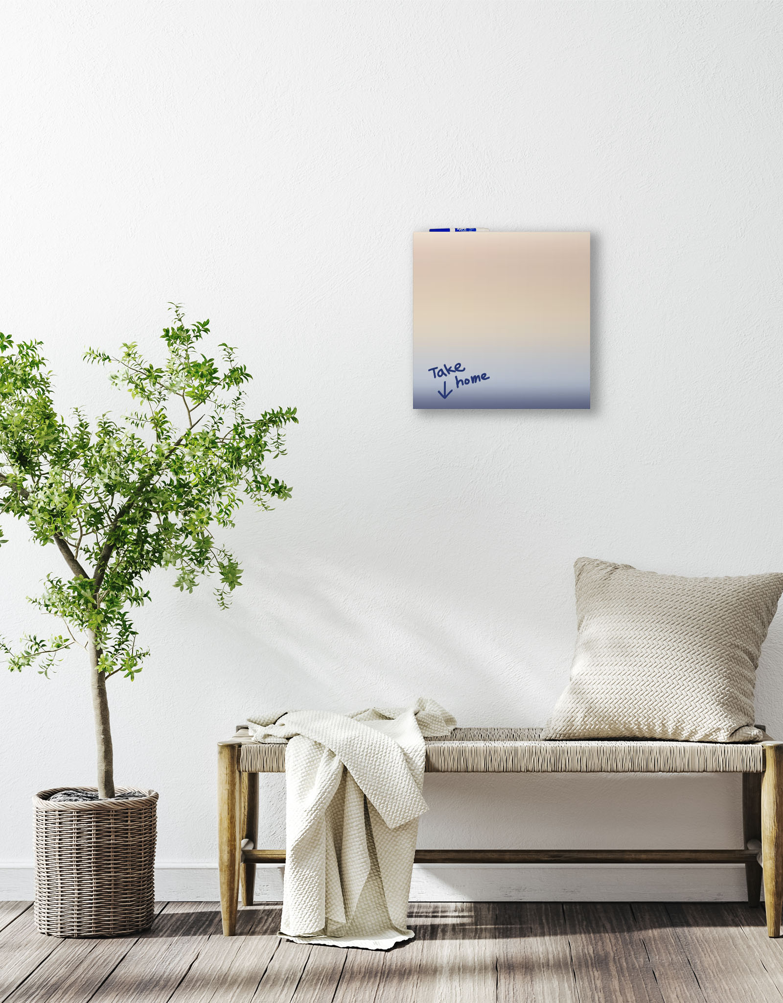 Dry Erase Magnet Board, Small