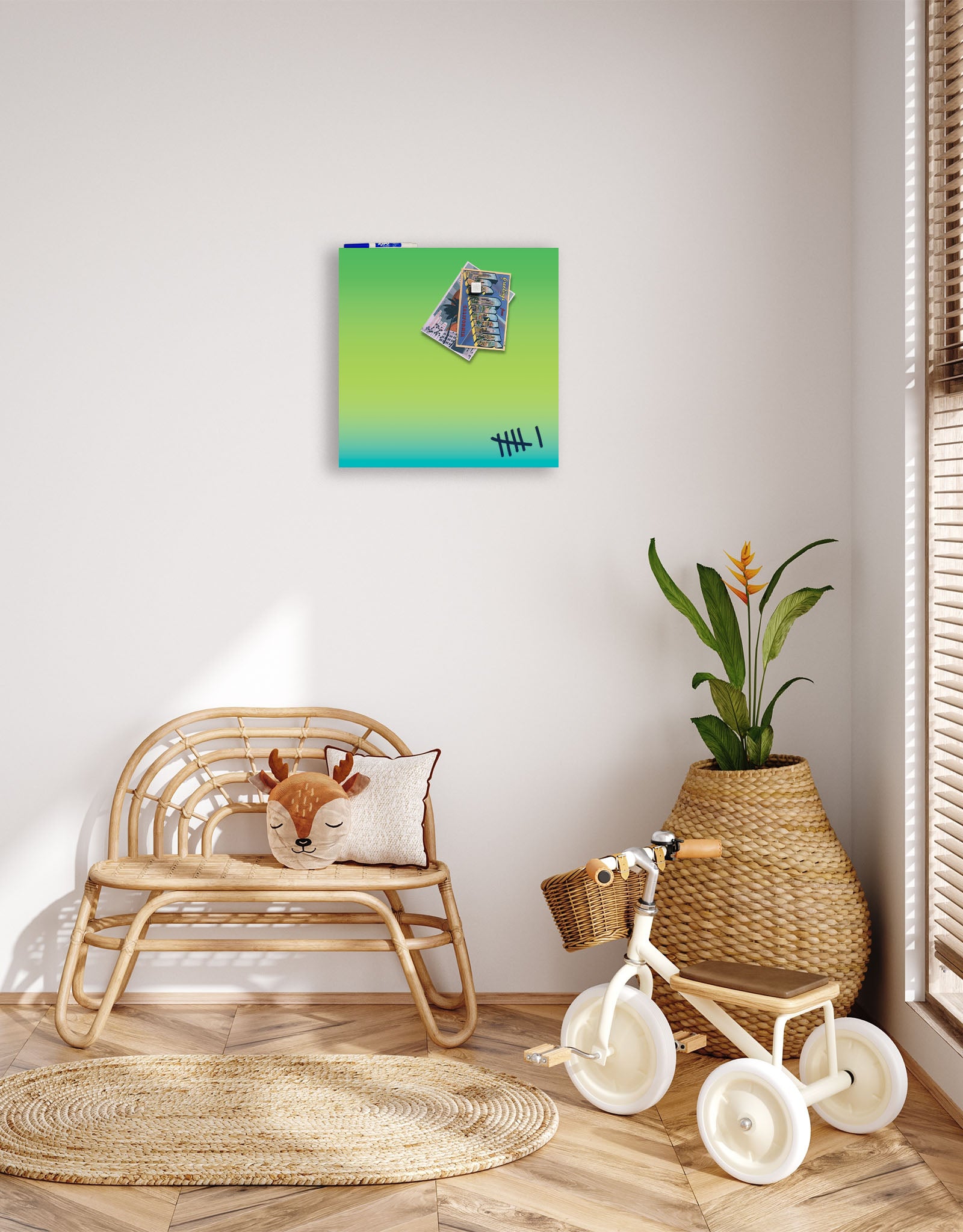 Dry Erase Magnet Board, Small