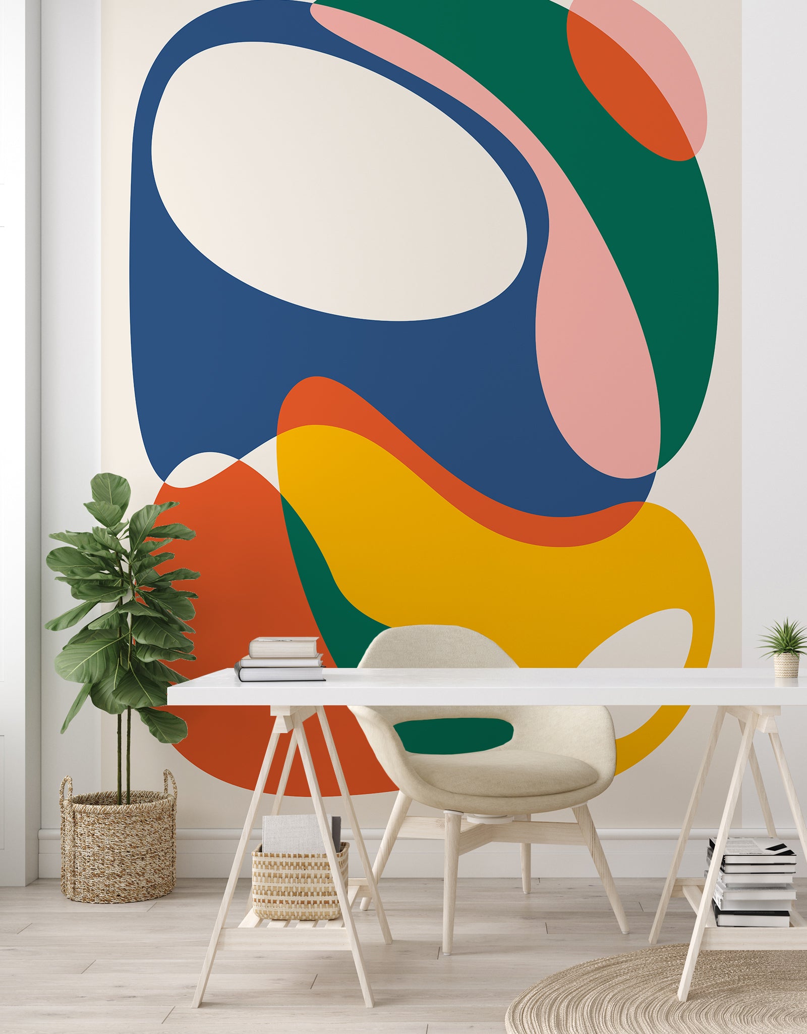 Spilled Paint Wall Panels