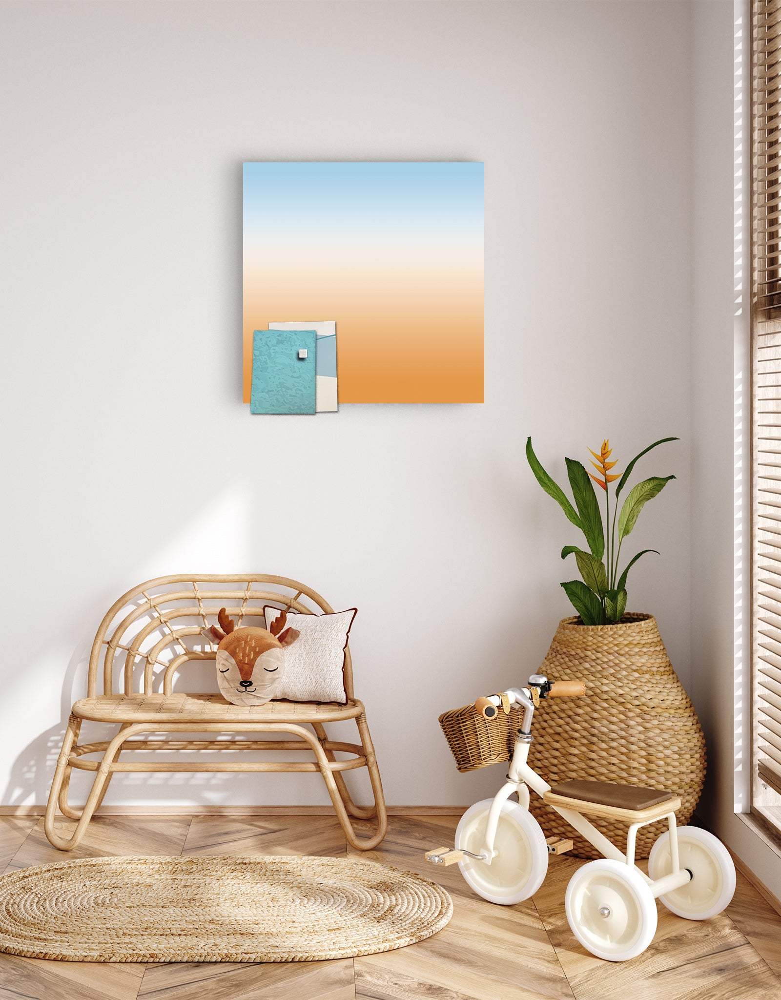 Dry Erase Magnet Board, Large