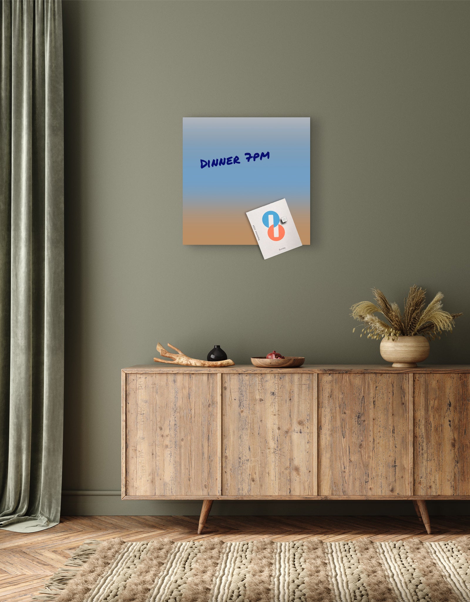 Dry Erase Magnet Board, Large