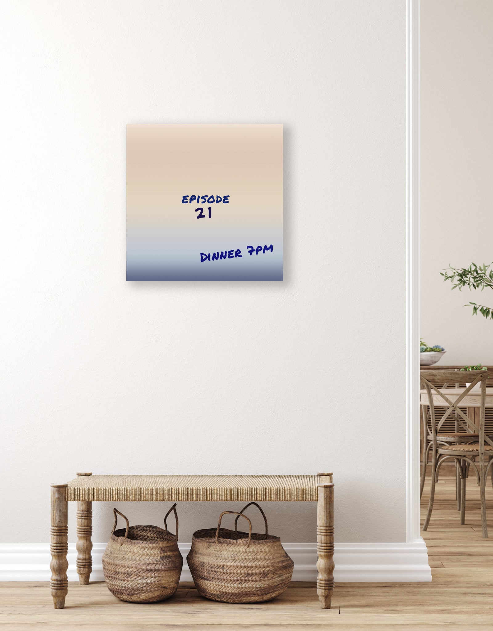 Dry Erase Magnet Board, Large