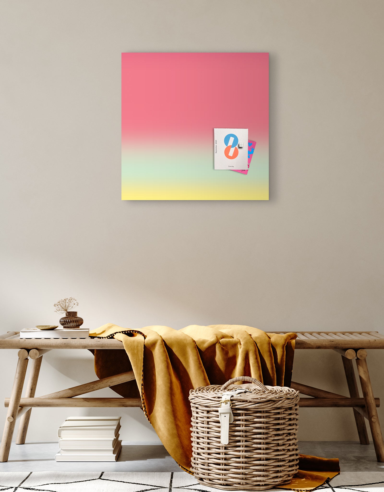 Dry Erase Magnet Board, Large