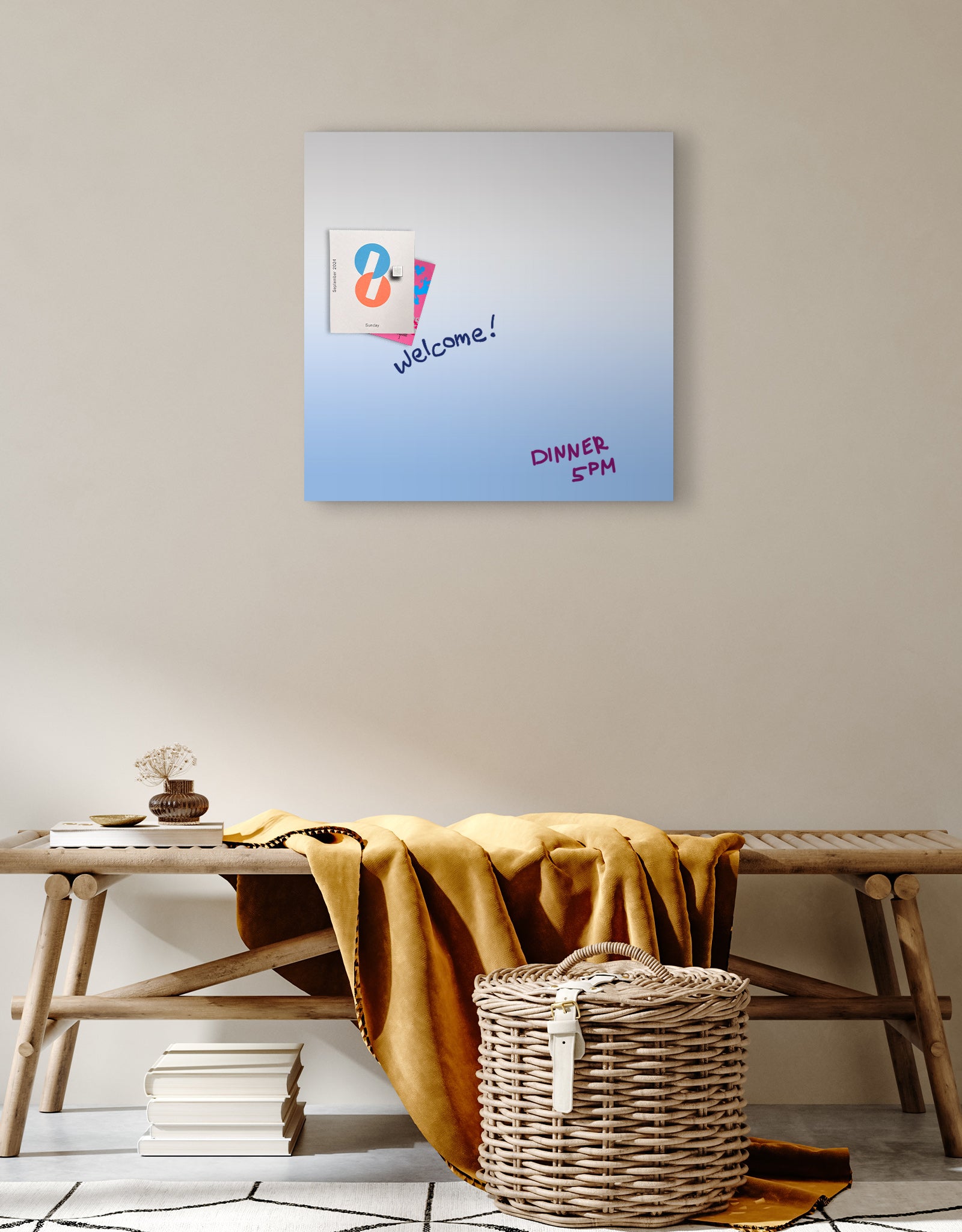 Dry Erase Magnet Board, Large