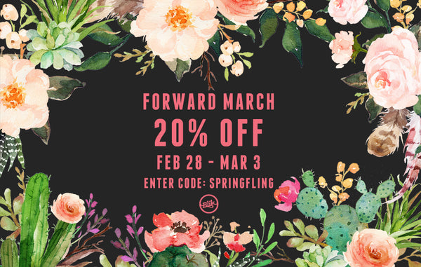 Forward March! It's time for a sale.