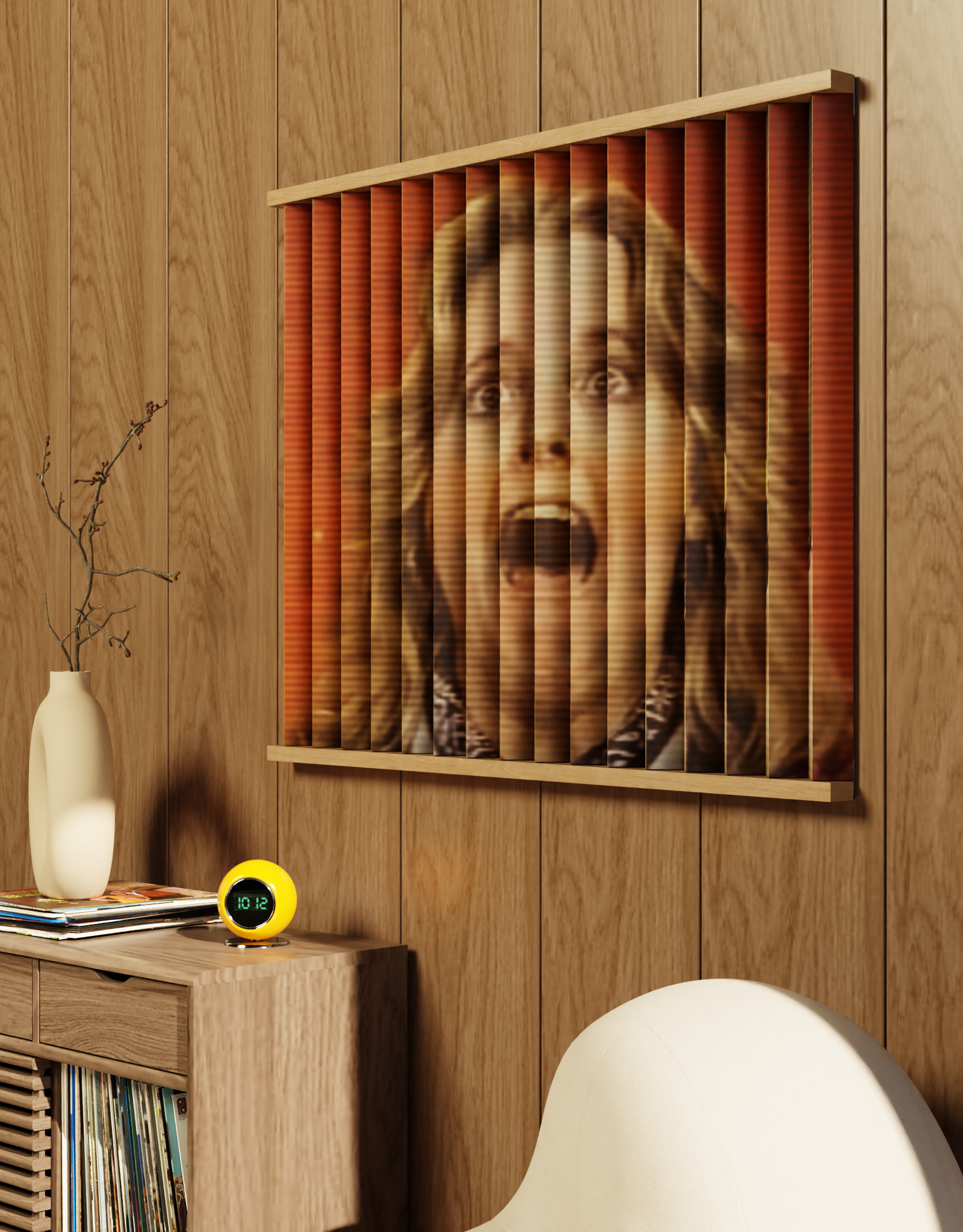 Behind Door Number Three: Dianne Lenticular