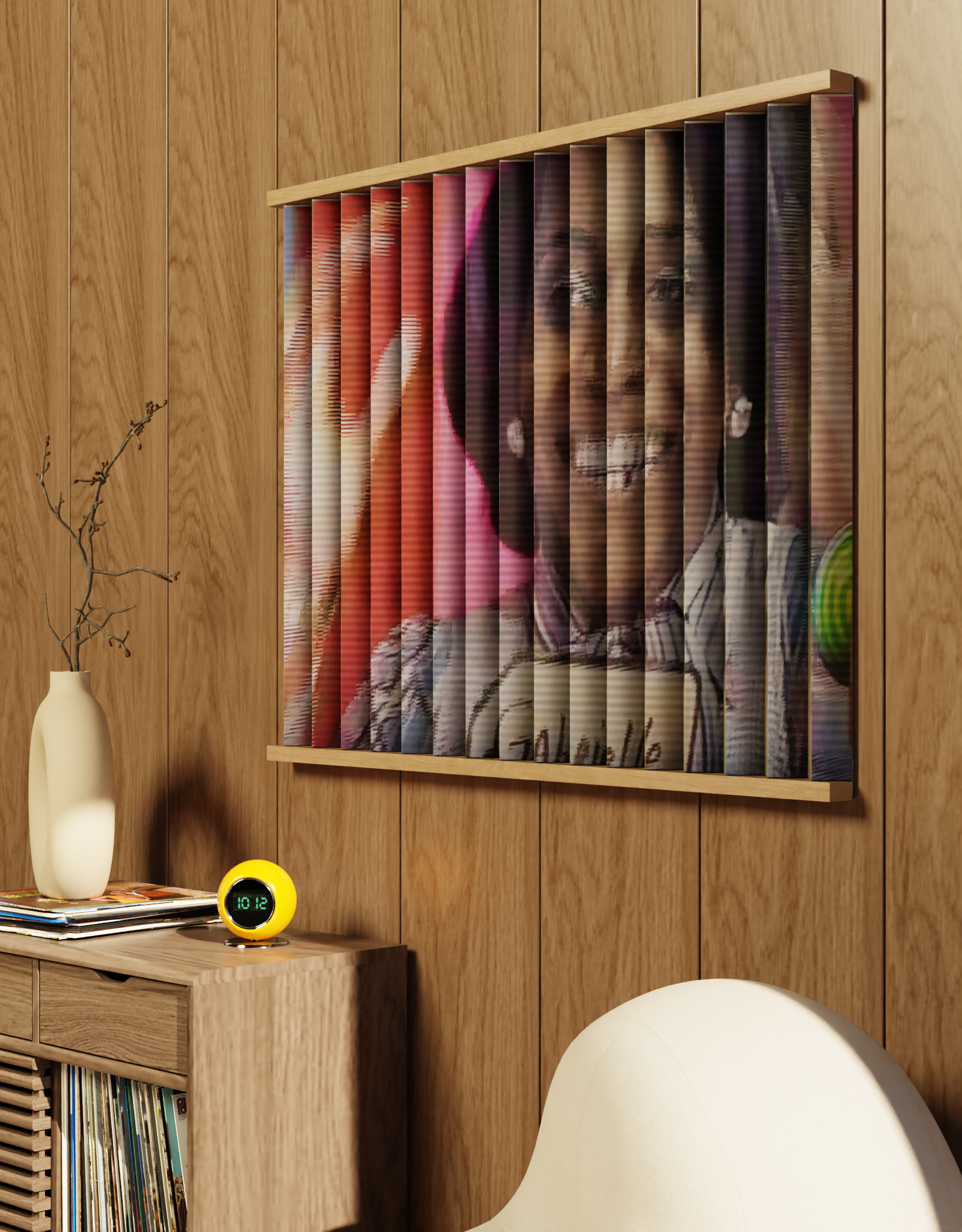 Behind Door Number Three: Gabby Lenticular