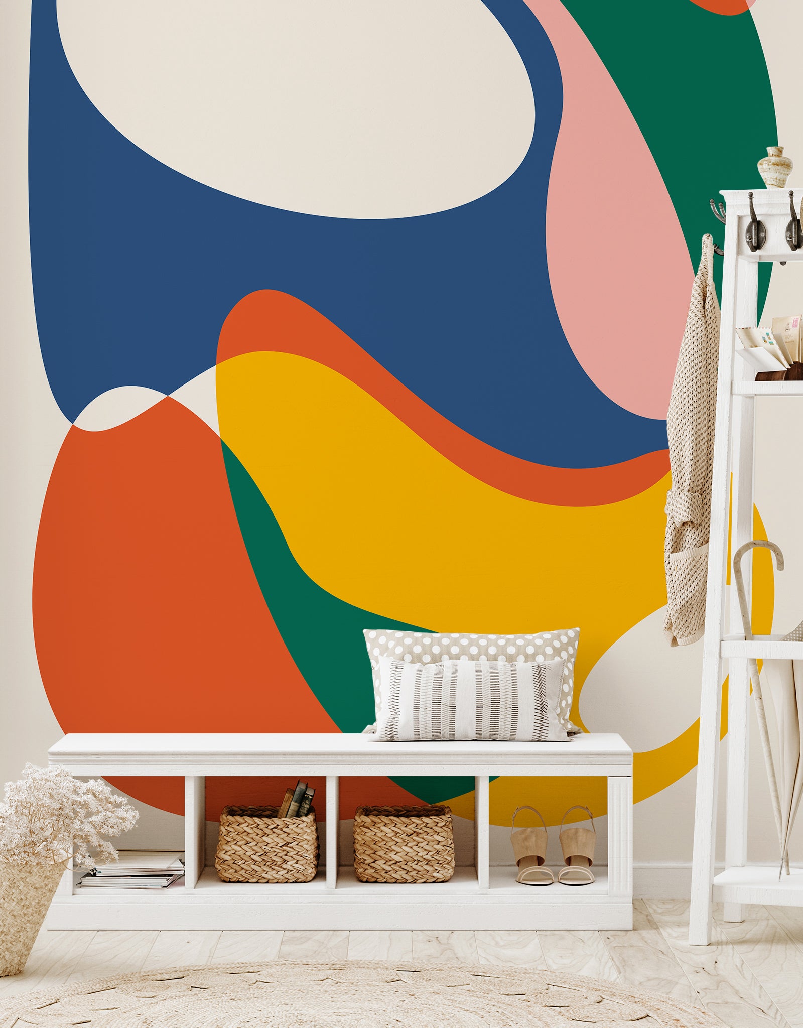 Spilled Paint Wall Panels