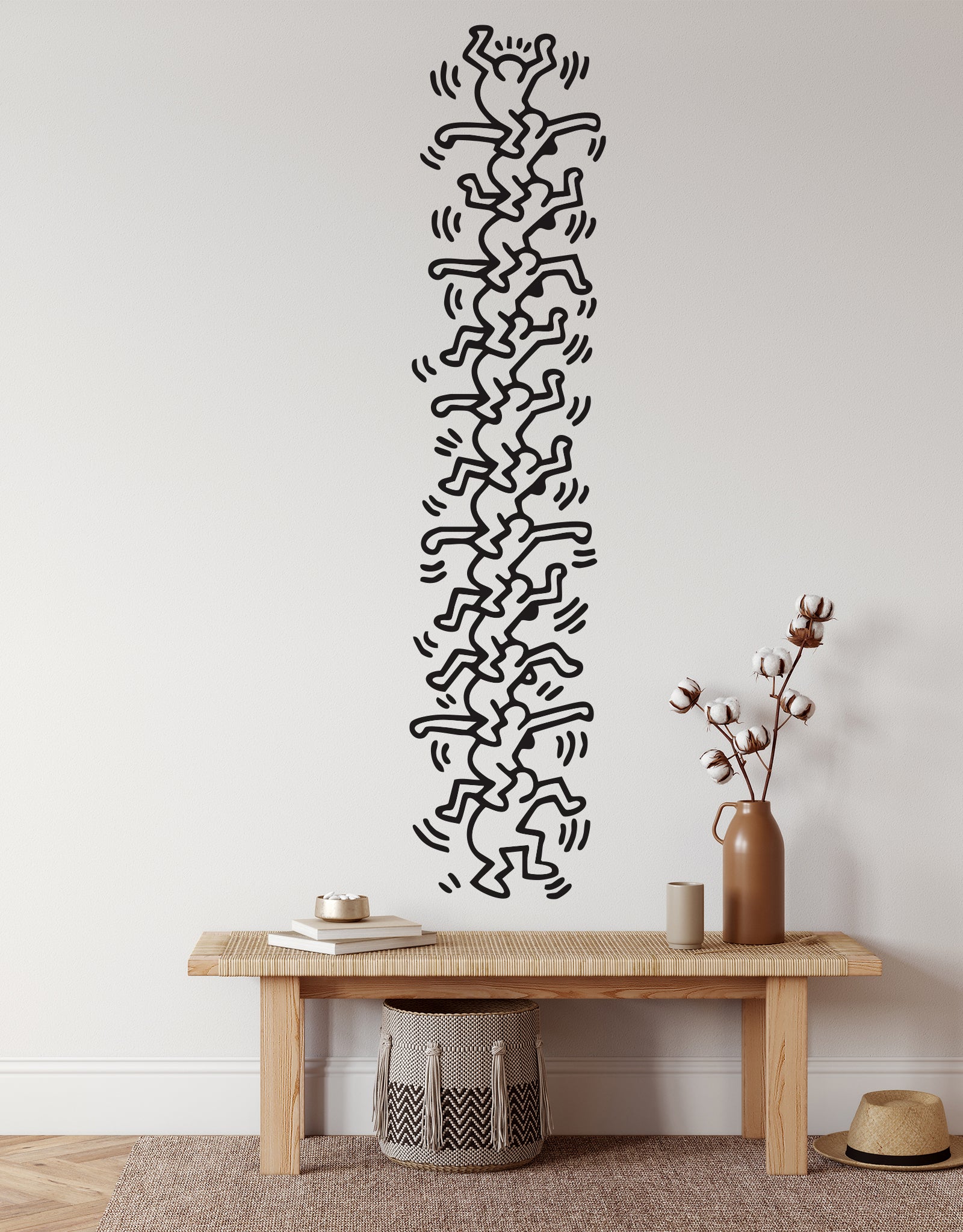 希少カタログ1983 Keith Haring 12-STICKER