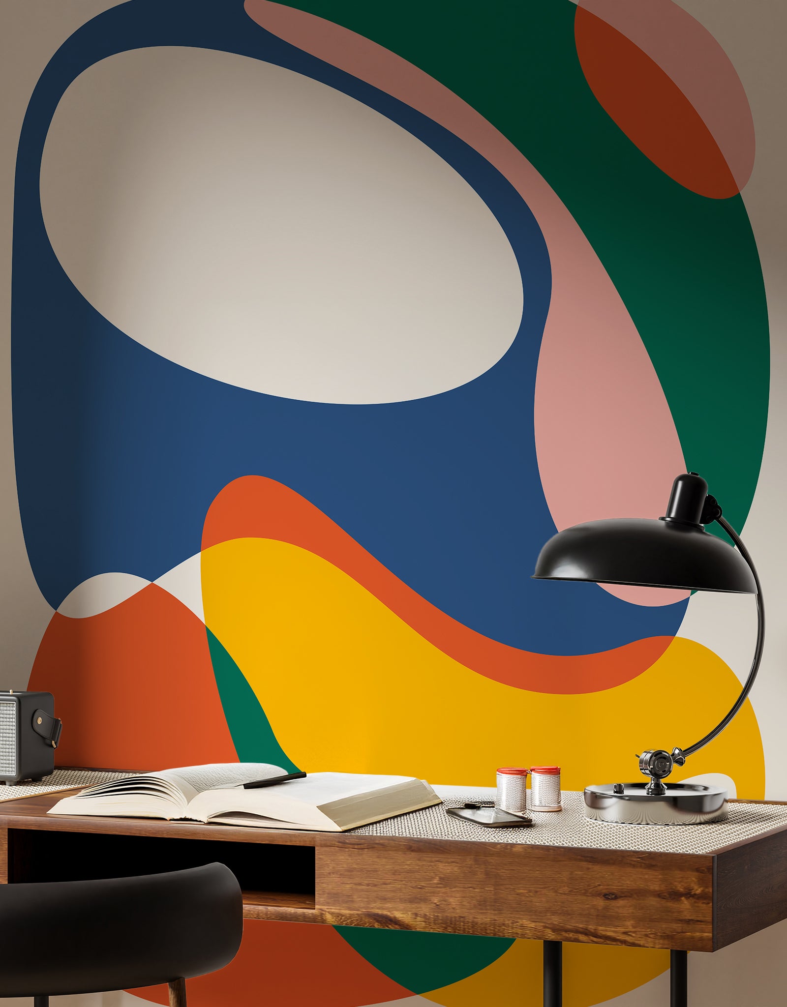 Spilled Paint Wall Panels