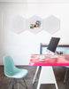 Hexagon Pinboard, Large in White