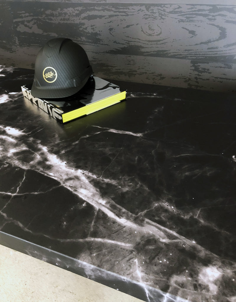 Black Marble Surface Skin