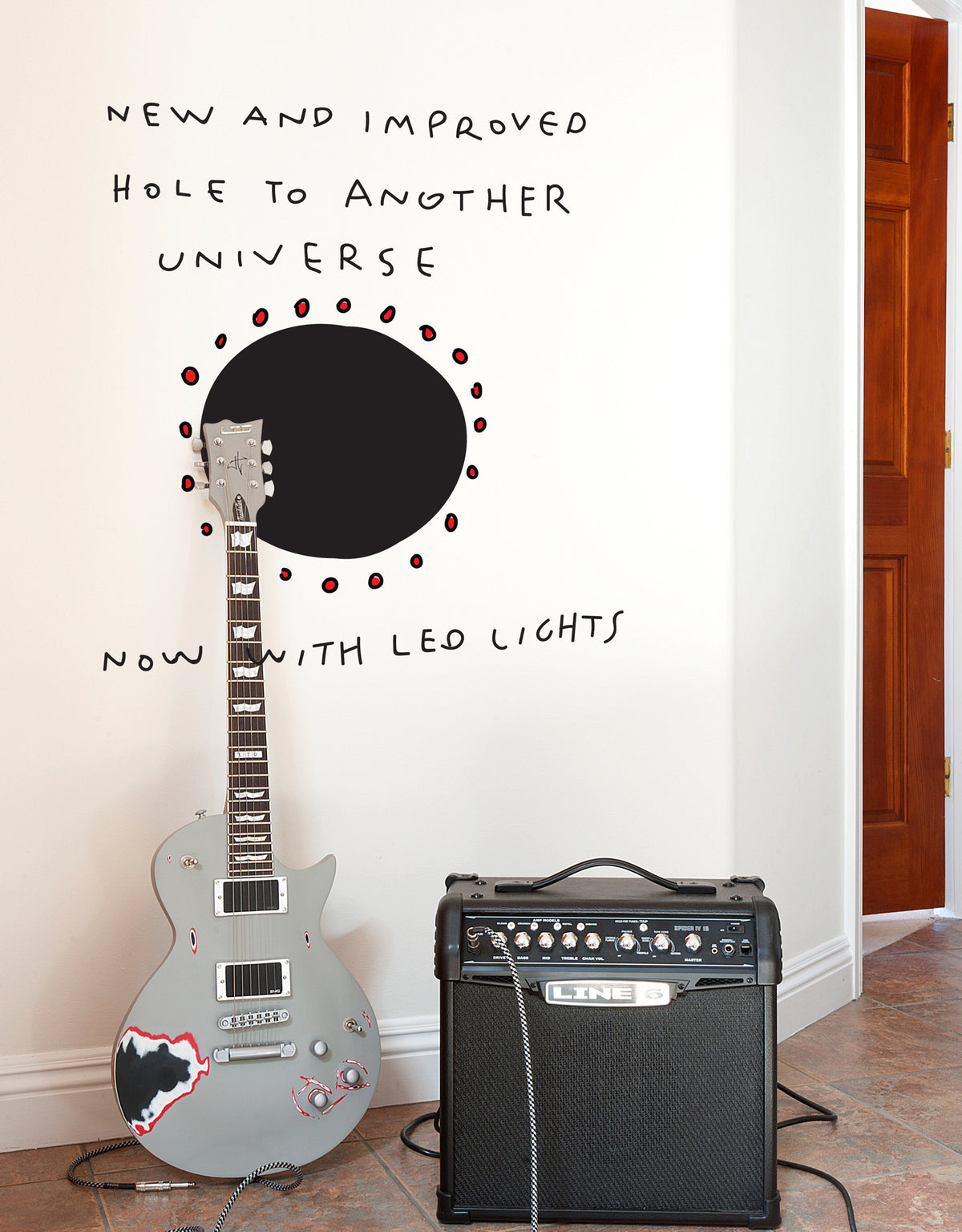 Now with LED Lights Wall Decal