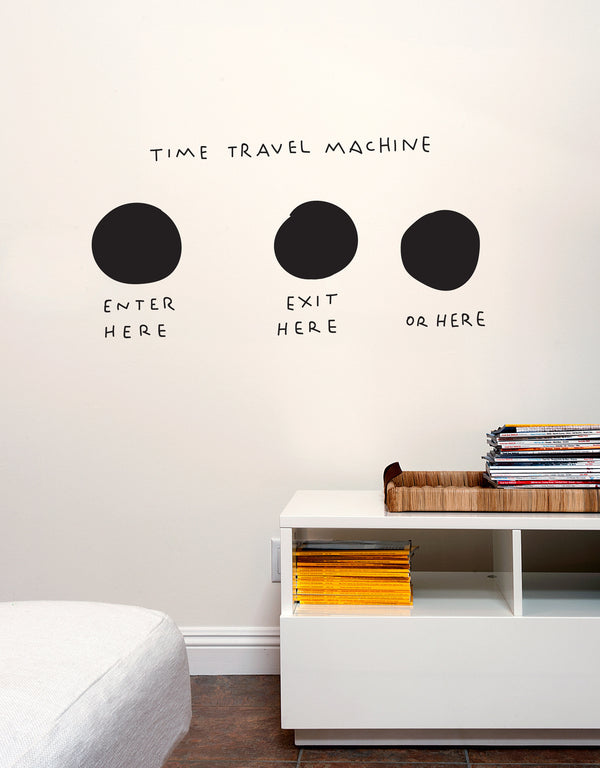 Time Machine Wall Decal