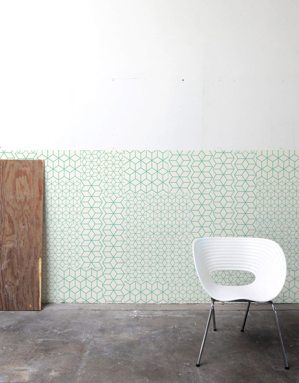 Curated visual reference: Picture Idea: Fold Green Geometric Pattern Wall Tiles Removable Wallpaper Decals