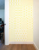 Fold Yellow Crystal Pattern Wall Tiles