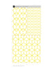 Fold Yellow Crystal Pattern Wall Tiles