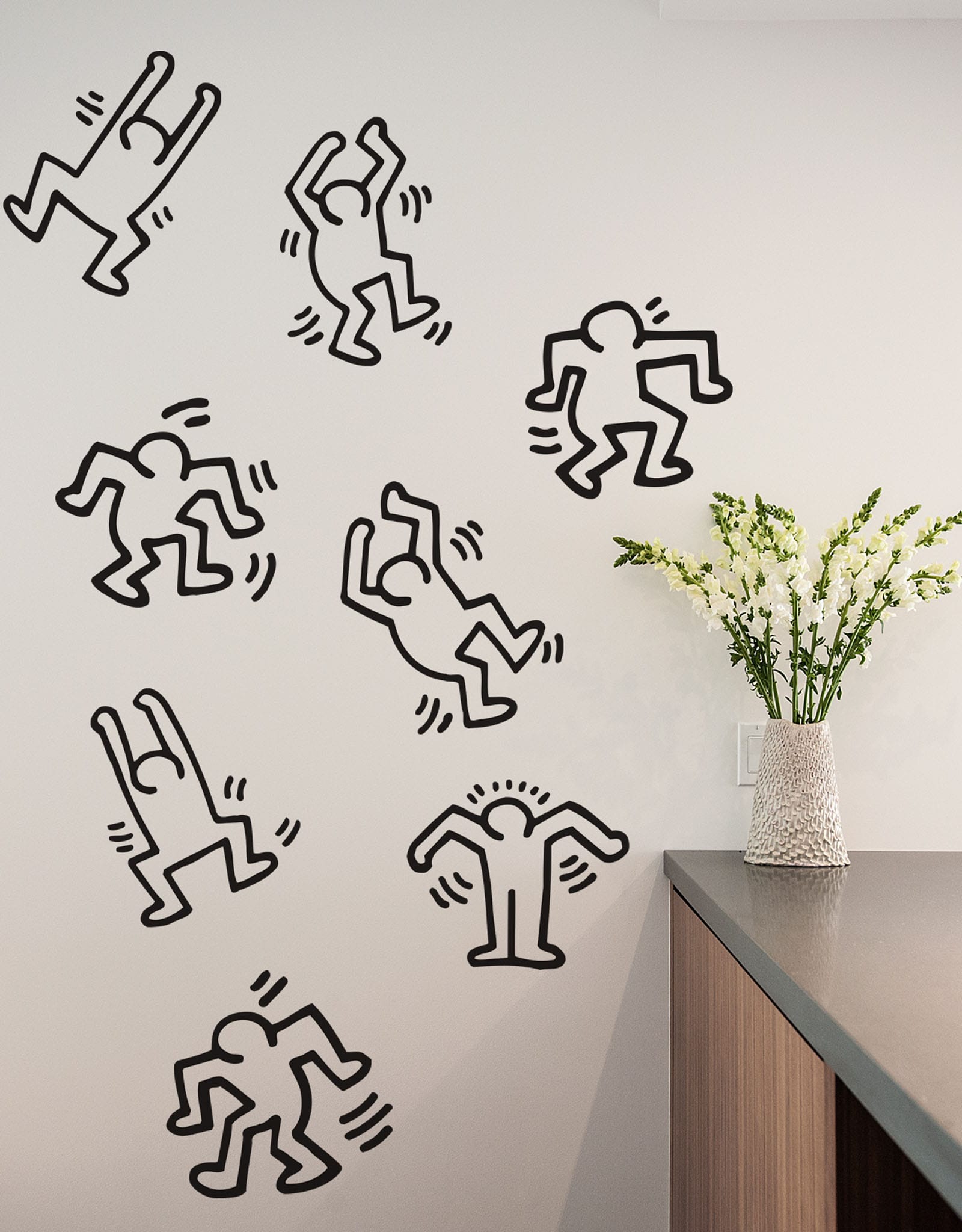 Keith haring on sale wall tapestry