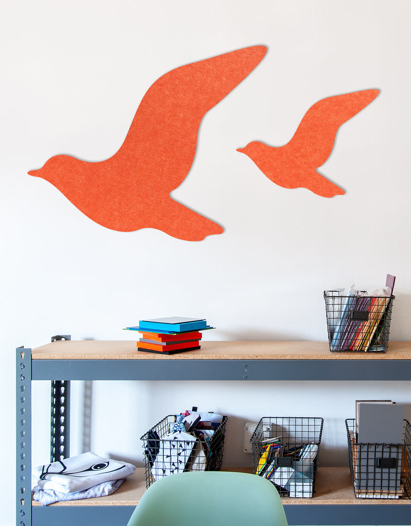 Fly Pinboard in Tangerine