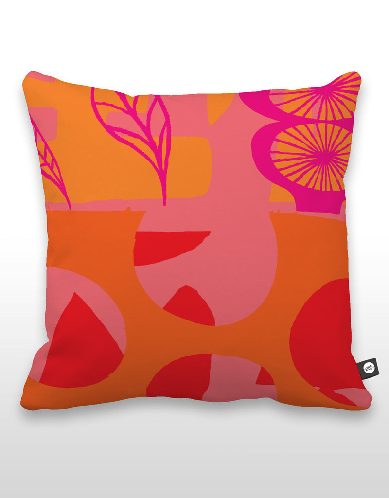NCC Pink Leaf Pillow