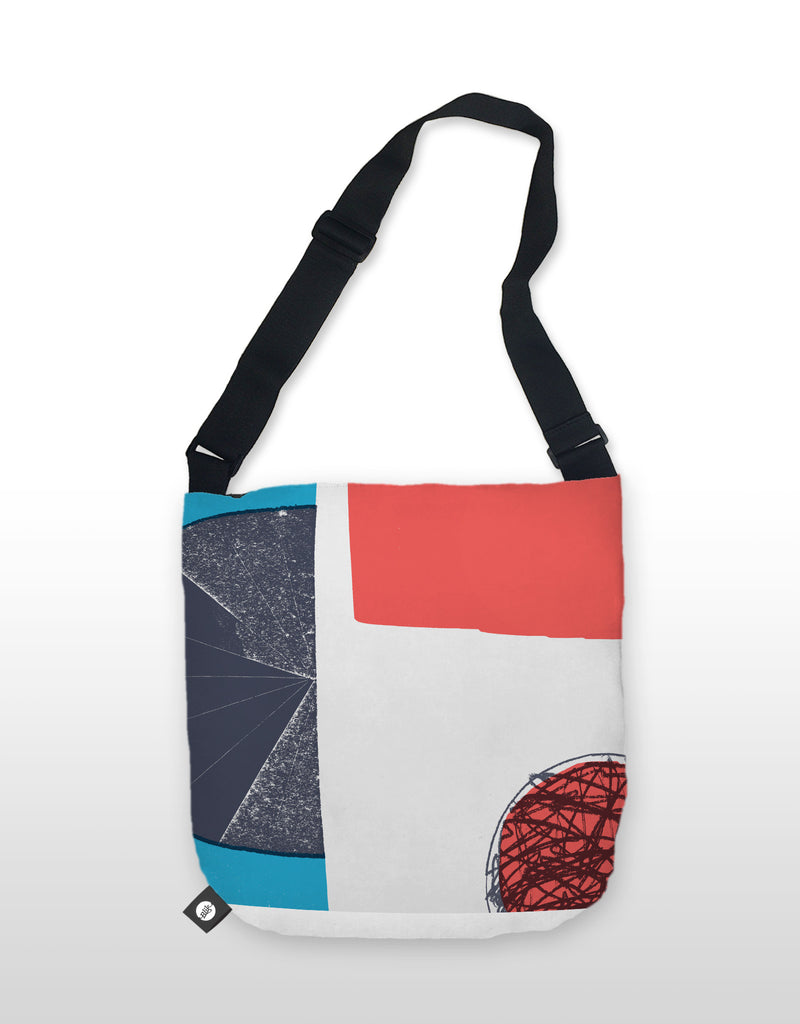 NCC Red Scribble Tote