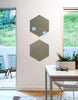 Hexagon Pinboard, Small in Stone