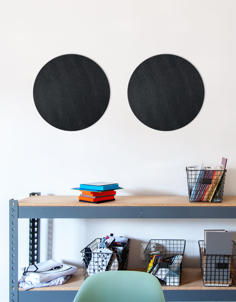 Circle Pinboard, Small in Black