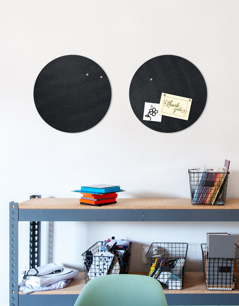 Circle Pinboard, Small in Black