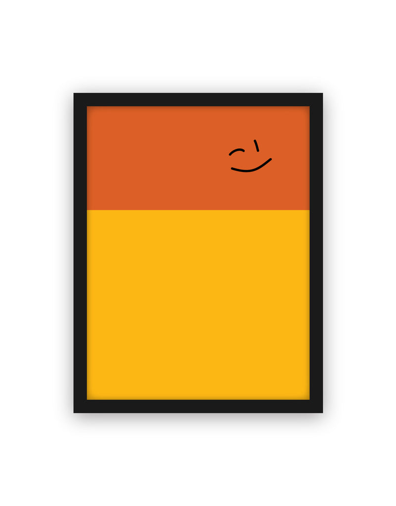 Color Block Dry Erase, Black Frame